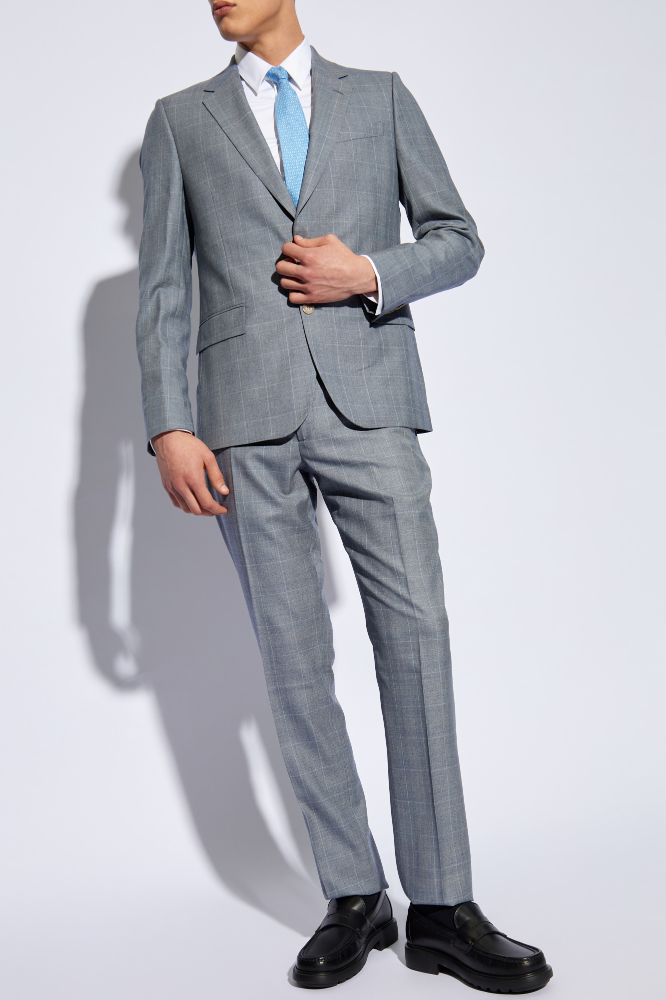 Grey Checked suit Paul Smith - Vitkac Canada